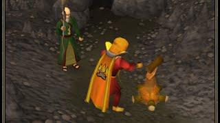 How to do Firemaking  Get Tinderbox Make Fire with Logs Oldschool Runescape [upl. by Eelyma19]