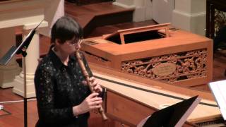 Corelli Sonata in F Major Op5 No4 Hanneke van Proosdij recorder [upl. by Yort]