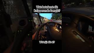 Wat betekent dit knipperende lampje buschauffeur vlog 154 [upl. by Romonda999]