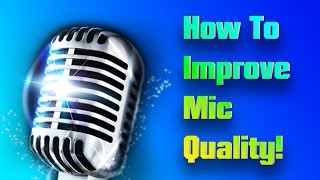 How To Instantly Improve Microphone Quality Without Additional Software Windows 10817 [upl. by Ainevuol119]