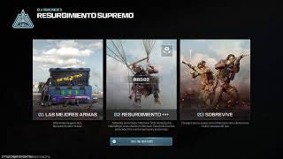 Resurgimiento supremo Warzone COD 4k PS5 [upl. by Serg]