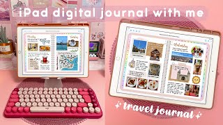 ipad goodnotes 5 basics tutorial — how i journal on my ipad  digital journal with me [upl. by Lynnea]