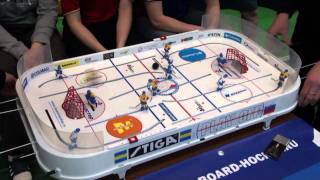 Настольный хоккейTablehockey9champRUStourn2GALUZOIZAKHAROVGame1comTITOV [upl. by Norved]