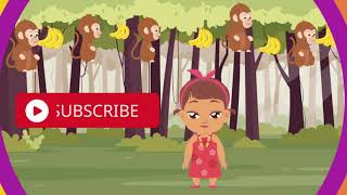 5 Little Monkeys Jumping On The Bed  Best Kids Song  Nursery Rhymes [upl. by Shoifet]