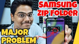 Samsung Zipped App Problem SolvedHow to Uninstall Zipped App M21 M31 M51 F22 M30 F41 [upl. by Evante391]