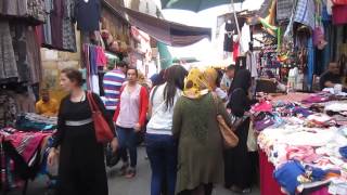 Algeria  Street Scenes in the Algiers historic Casbah  Video 2 [upl. by Lehar]