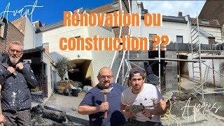 RENOVATION OU CONSTRUCTION  poutre béton armé  VLOG Rénovation 6 [upl. by Libby]