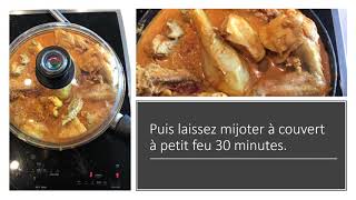 Recette de Carry de poulet [upl. by Snook306]