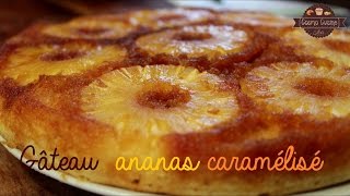 Gâteau renversé à lananas caramélisé [upl. by Birdt]