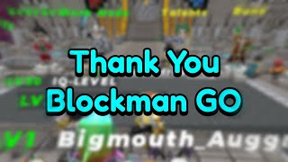 Thank You Blockman GO 😀 [upl. by Peirsen435]