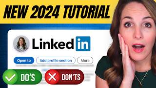 HOW TO GET STARTED ON LINKEDIN IN 2024  9 BEGINNER STEPS REVEALED [upl. by Arrahs]