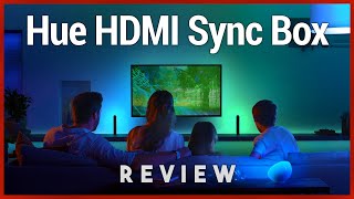 Sync Hue Lights With Your TVPS4Xbox  Philips Hue Play HDMI Sync Box Review [upl. by Ardnekan513]