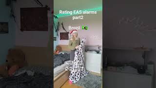 Rating EAS alarms part 2😱Cuz you liked the first one [upl. by Akin]