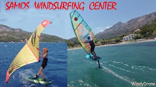 Foiling Paradise Wingfoiling amp Windfoiling in Samos Kokkari 2024 [upl. by Atiuqrahs612]