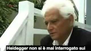 Jacques Derrida  Essere e Tempo sub ITA [upl. by Tacy]