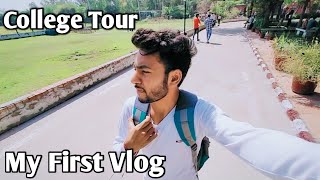 Swami Shraddhanand College  My First Vlog  My College Tour  University of Delhi [upl. by Martell]