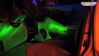 LEDGlow  4pc 7 Color LED Interior Car Lights and Truck Lights [upl. by Niajneb]