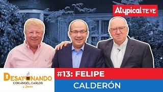 FELIPE CALDERÓN habla de AMLO FRAUDE 2006 ALCOHOLISMO GATELL y MÁS DESAYUNANDO ALAZRAKI [upl. by Schecter]