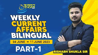 WEEKLY CURRENT AFFAIRS  AAKAR IAS  BY RISHABH SIR [upl. by Allwein]