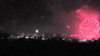 Silvester Feuerwerk Wien 20152016  New Years Eve Fireworks Vienna [upl. by Ladnor]