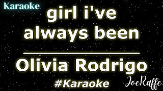 Olivia Rodrigo  girl ive always been Karaoke [upl. by Atiruam]