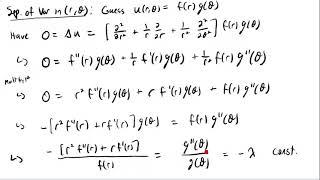 Lecture 23 The Dirichlet Problem for Laplaces equation on discs [upl. by Coralyn]