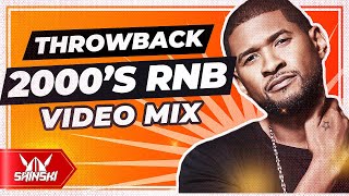 2000s Throwback RampB Clean Video Mix 3  Dj Shinski Usher Next Lloyd Donell Jones Faith Evans [upl. by Tiler]