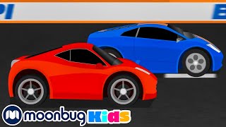 Fast Cars Song｜Blippi｜Childrens Music｜Trucks For Kids｜Geckos Songs [upl. by Enilamme]