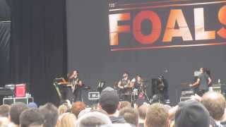 Foals  Inhaler Live  Outside Lands in San Francisco Ca 8112013 [upl. by Lord]