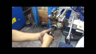 steering gear rack adjustment [upl. by Erej507]