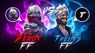 Zerox FF🇳🇵 Vs theuszffofc 🇧🇷  Freestyle Gods🔥 1vs1 Series 03 [upl. by Odlanar]