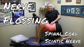 Sciatica Pain  Nerve Flossing Nerve Root Release [upl. by Amleht543]